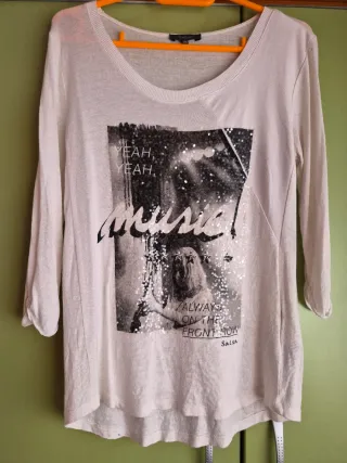 Camiseta Salsa Manga Larga Talla XS