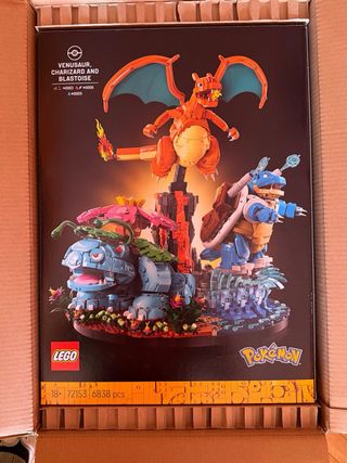 Lote 3 Lego Pokemon Kanto y Centro Pokemon