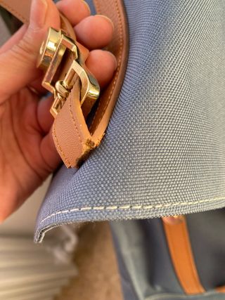 Mochila Herschel Azul y Marrón