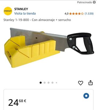 Sierra de marquetería Stanley 1-19-800