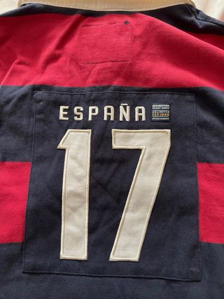 Polo Kevingstone Rayas Rojas y Azul