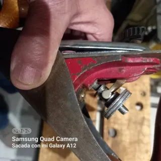 Cepillo de carpintero antiguo Marca Darex número