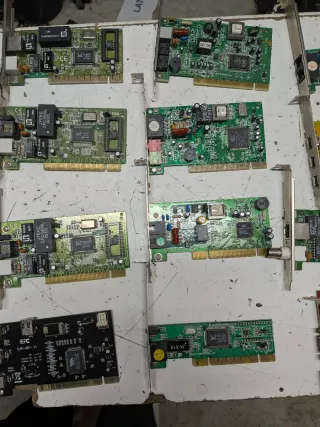 Lotto: 17 schede video, audio, modem PC computer