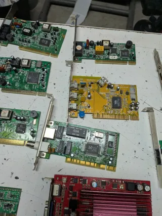 Lotto: 17 schede video, audio, modem PC computer