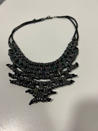 Collar H&M Negro Multicolor