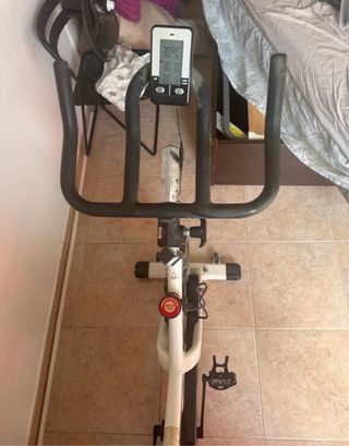 Bicicleta Spinning BH Blanca