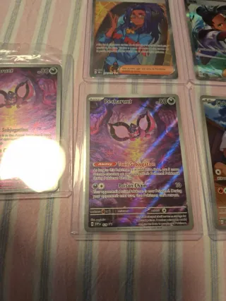 5 Cartas pokemon promo y entrenador