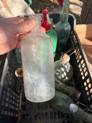 Lotto di 13 bottiglie antiche