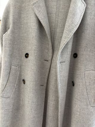 Abrigo Sezane 60% Lana Gris