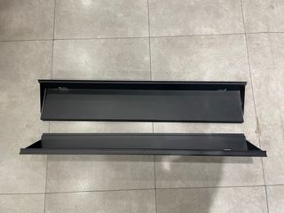 Estantería metálica para paneles ranurados