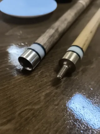 Taco de billar artesano