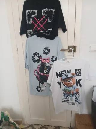 Lote 3 Camisetas Talla L varios modelos