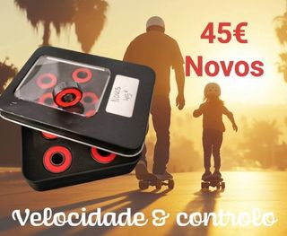 16 Rolamentos 608zz Híbridos Novos