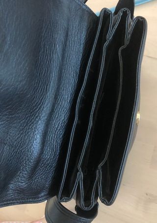 Bolso Lancel Negro Cuero