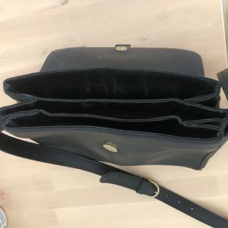 Bolso Lancel Negro Cuero