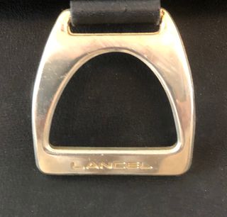 Bolso Lancel Negro Cuero