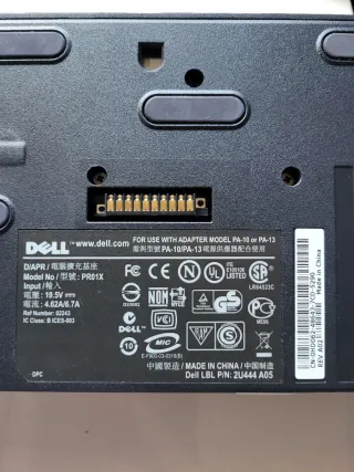 estación de acoplamiento (docking station)