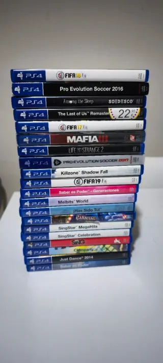 LOTE PS4 PERFECTO ESTADO