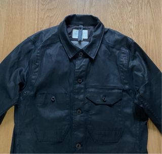 Cazadora vaquera hombre negra Talla L