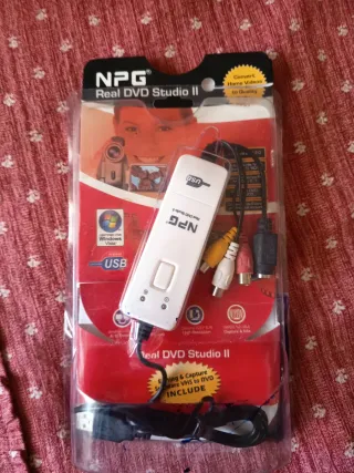 Convertidor VHS NPG Real DVD Studio II USB