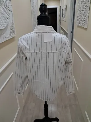 Cazadora vaquera Pull&Bear rayas mujer