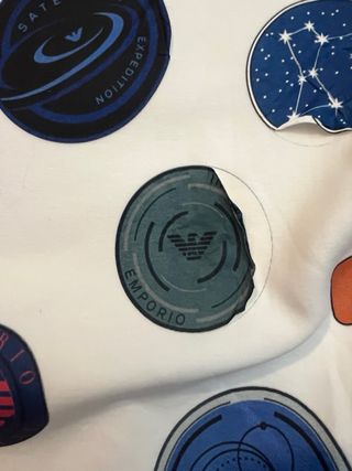 Sudadera Emporio Armani Estampada Espacial