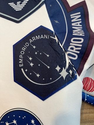 Sudadera Emporio Armani Estampada Espacial