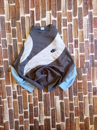 Nike Mini Swoosh Rework Grigio Melange