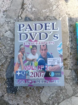 DVD's Partidos de Pádel 2007 Nuevo sin abrir