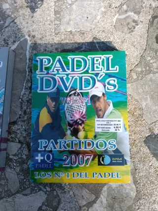 DVD's Partidos de Pádel 2007 Nuevo sin abrir
