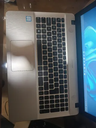 Portátil Asus Negro/Plateado