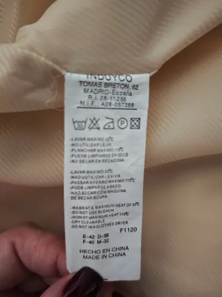 Gabardina Beige Mujer Amitié