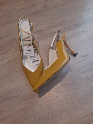 Zapatos Zara Tacon Stiletto Talla 37