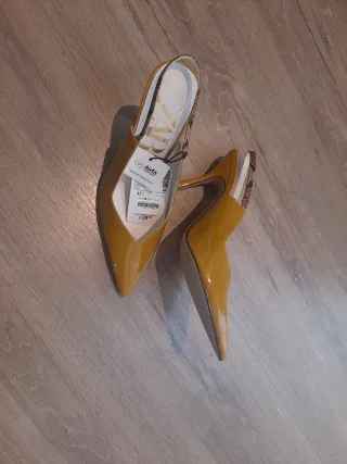 Zapatos Zara Tacon Stiletto Talla 37