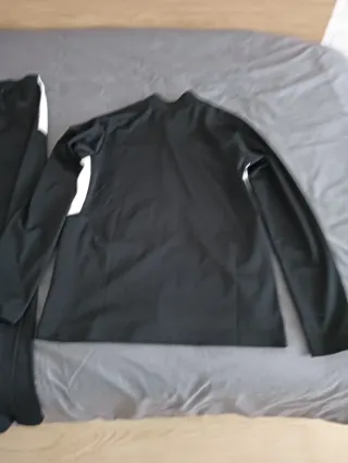 Chándal Nike Negro Cremallera Oficial