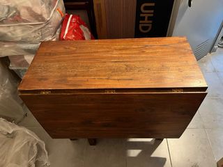 Mesa de comedor de madera /Plegable