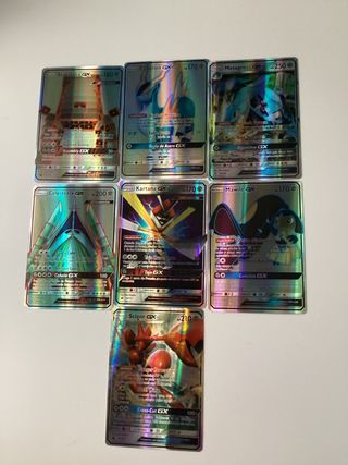 Lote Cartas Pokémon GX Metal