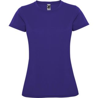 Camiseta Roly Mujer Morado Poliéster