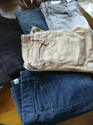 Lote pantalones hombre varios colores