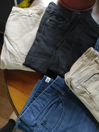 Lote pantalones hombre varios colores