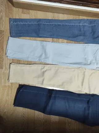 Lote pantalones hombre varios colores