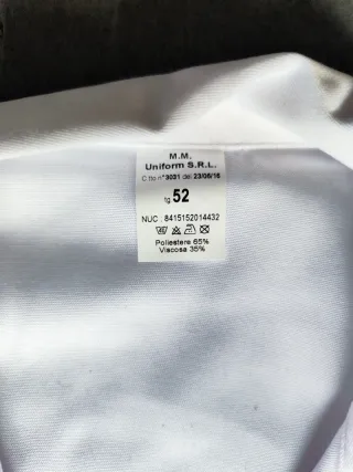 Camicia SEB Marina Militare Italiana Nuova 52 L
