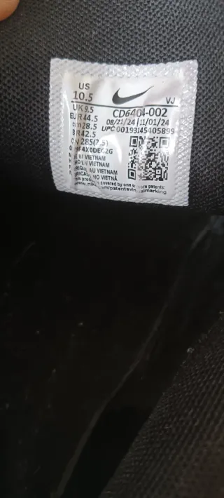 Nike P-6000 nere taglia 10.5 US