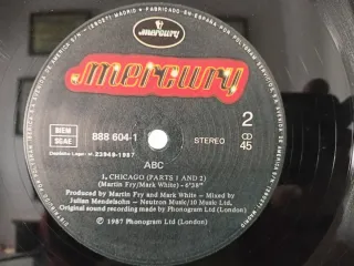 Vinilo ABC When Smokey Sings 1987