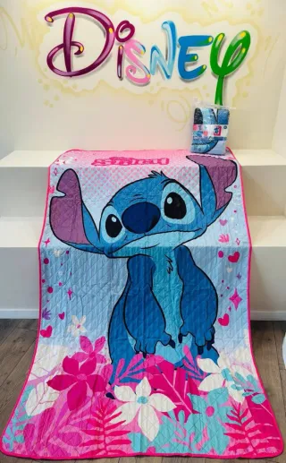 Trapuntino singolo Disney Stitch