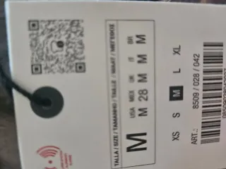 Falda Zara Beige y Gris Estampada