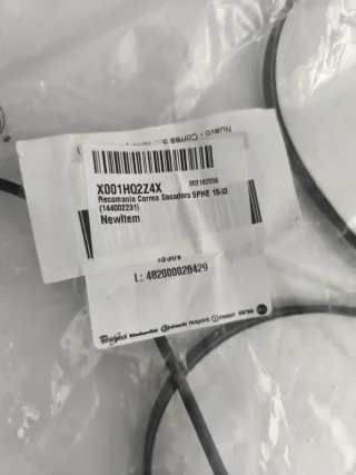 Correa Secadora X001HQ2Z4X