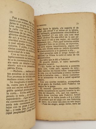 Libro Antiguo "La Bribona" - Serafín Puertas