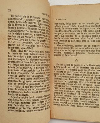 Libro Antiguo "La Bribona" - Serafín Puertas