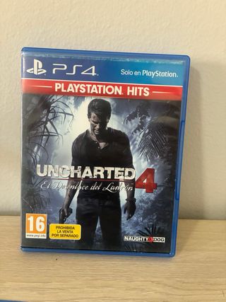 Uncharted 4 PS4 (PlayStation 4) - Edición Hits